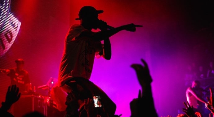 rapper-performing