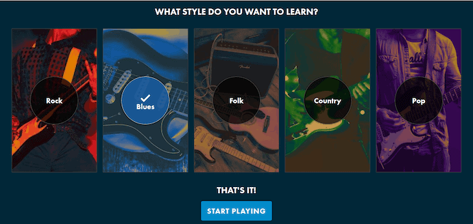 Fender Play Genres of Music