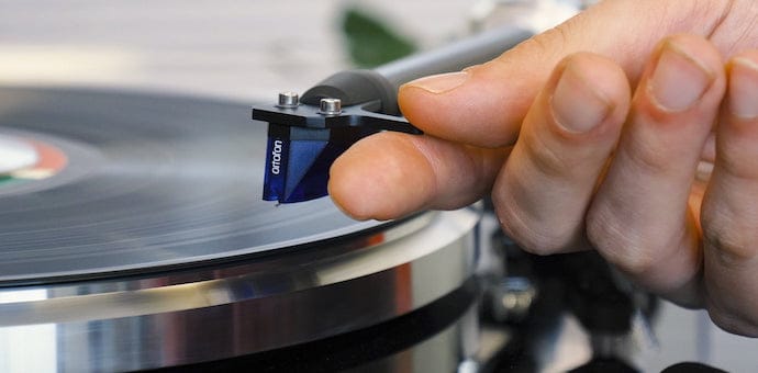 Moving a Turntable Needle