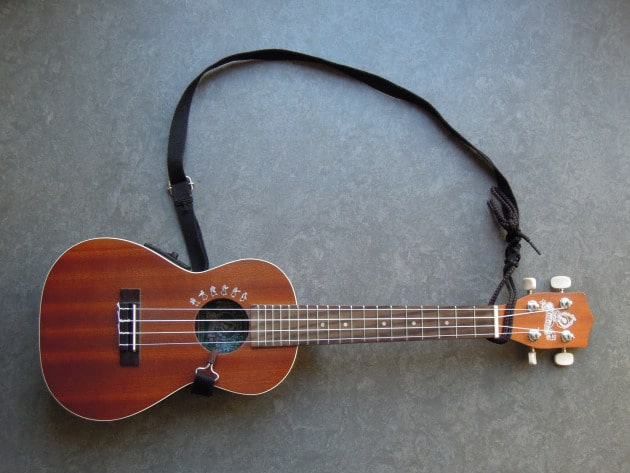 Black Ukulele Strap
