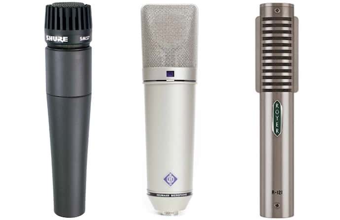 Dynamic vs Condenser vs Ribbon Mics