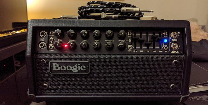 Size of a Bass Amp Head