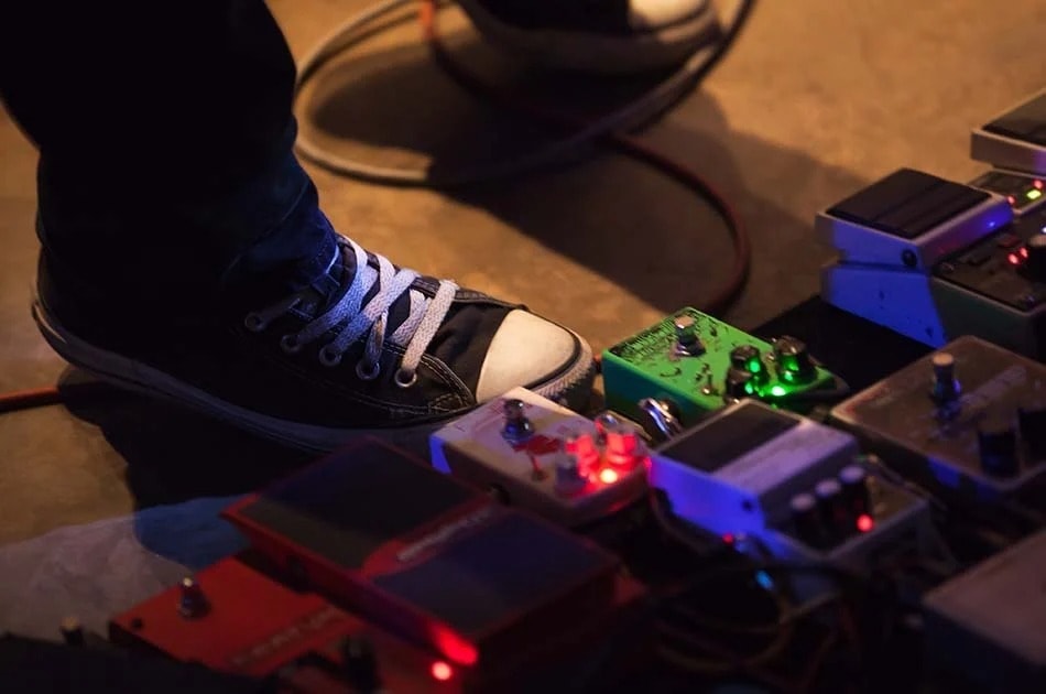 Bass Guitar Pedalboard
