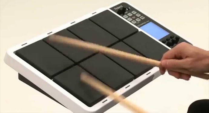 Playing a Roland Octapad