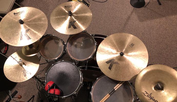 Drum Kit with China Cymbals