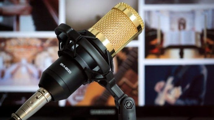 Recording with a Condenser Microphone