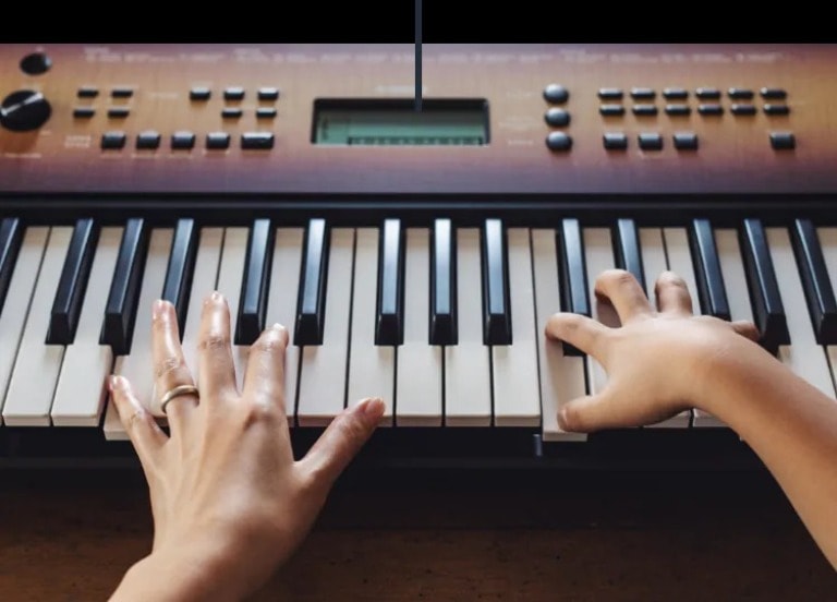 Playing a Touch Sensitive Keyboard