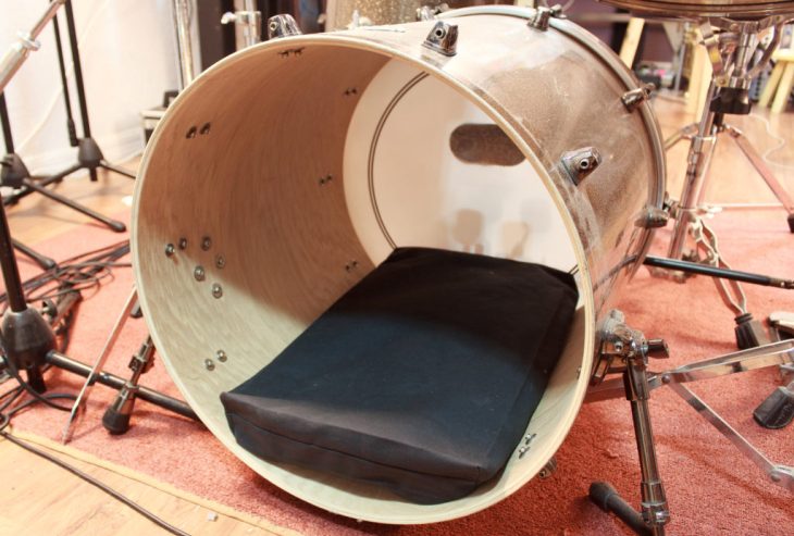 Stuffing a Kick Drum with a Sound Muffler
