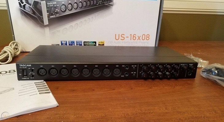 TASCAM US-16x08 Review – Budget USB Audio Interface